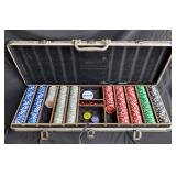 Poker Chip Set + Case- Cablelas + WPT Chips