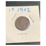 1902 Indian Head 1 Cent