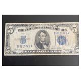 1934A $5 Silver Certificate