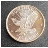 .999 Silver Sunshine Mining Company Silver Troy Oz