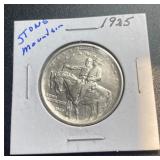 90% Silver Stone Mountain 1/2 Dollar