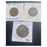 France 1931 Venezuela 1948 Germany 1950