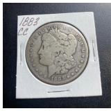 90% Silver 1883CC Morgan Silver Dollar