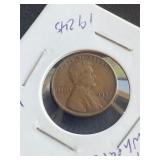 VF1924S Lincoln Wheat Cent