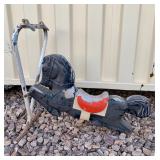 'RocketShip Park' Saddle Mates Antique Horse Swing