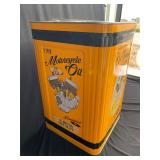 Vintage Motorcycle Oil Canister