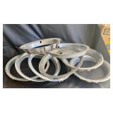 8 Wheel Beauty Rings 16'
