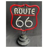 Route 66 Neon Sign 16' tall x 11' wide