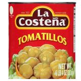 La Costena Tomatillos Whole Green 98.76 oz.