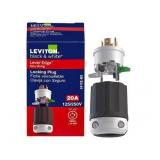 Leviton Black & White Lever Edge 20 Amp 125/250V