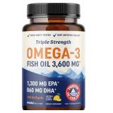 Triple Strength DHA Omega-3 Fish Oil 120ct