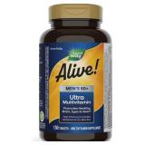 Alive! Menï¿½s 50+ Ultra Potency Multivitamin 150ct