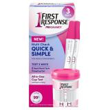 First Response MultiCheck Quick Pregnancy Test Kit