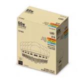 16 PACK 60-Watt Equivalent A19 LED Light Bulbs