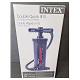Intex Double Quick III S Hand Pump, 14.5' , Black