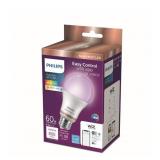 2pk Philips Smart Wi-Fi Connected LED 60-Watt A19
