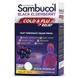 Sambucol Cold and Flu Relief Tablets 60 Count