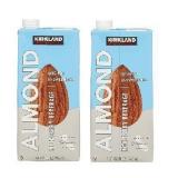 2 PACK Kirkland Signature Almond Milk, 32oz.