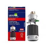 Leviton Black & White Lever Edge 20 Amp 125/250V