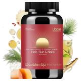 Upbe DoublexUp Hair Skin Nails Gummies 60ct