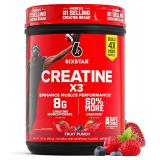 Six Star Creatine Monohydrate Powder, X3 EXP 4/26