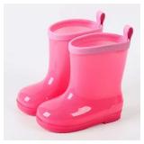 Miami Kids Rain Boots Kids Pink Size 8
