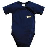 ROCKETBABY Bodysuit Kimono Short Sleeve Navy