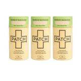 3 PACK Patch Natural Bamboo Bandages 25ct