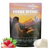 Yerba Mate Strawberry Matcha Instant Tea Powder