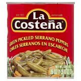 9 Cans La Costena Pepper Serrano EXP 12/25