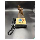 1984 LA Olympics Phone & Torch Relay Statue Lot