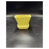 1940s McCoy Green Speckled Ceramic Planter