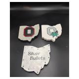 Ohio Sports Theme Wall Art Trio