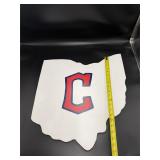 Cleveland Guardians Ohio Wood Wall Sign Decor