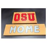 OSU Home Hanging Sign Set