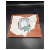 Ohio State Buckeyes OSU Wood Plank Wall Sign