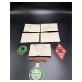Vintage Boy Scouts Patches & Scout Keepsake Lot