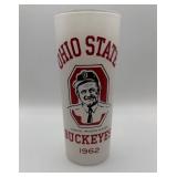 1962 Ohio State Buckeyes Woody Hayes Glass Tumbler