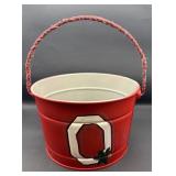 Ohio State Buckeyes Metal Bucket w/ Handle