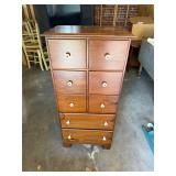 8-Drawer Wooden Storage Cabinet