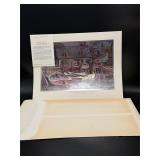 Lionel Barrymore Harbor Shelter Foil-Etch Print