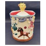 Japan Carousel Cookie Jar Risque Adult