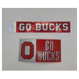 Lot of 2 Ohio State Buckeyes Vinyl Decals