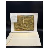 Lionel Barrymore Home Port Gold-Etch Print