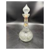 Vintage Pierre Smirnoff Glass Decanter w/ Stopper