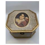 Vintage Florentine Style Musical Jewelry Box