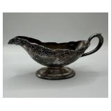 Vintage Sheffield Silverplate Gravy Boat