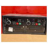 Rack with Denon DN-1800f controller and player