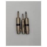 Audio Adapters XLR to Quarter