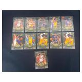 2008-09 UD MVP Kobe Bryant Lot of 11